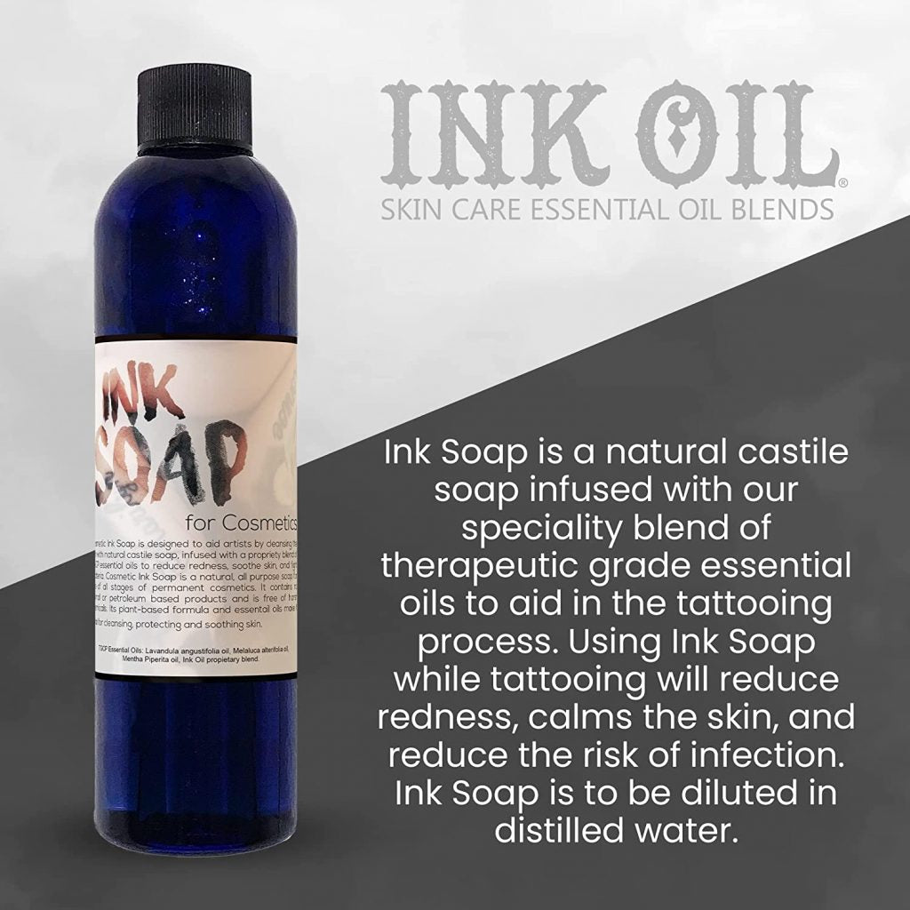 Cosmetic Ink Soap by Megan Nicole, Ink Oil ingredients